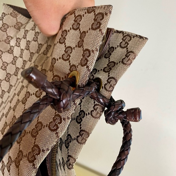 Gucci braided handle tote - Picture 16 of 16
